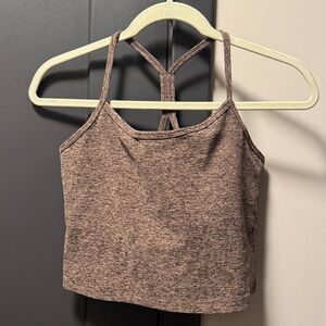 Beyond Yoga Spacedye Racerback Slim Cropped Tank Top